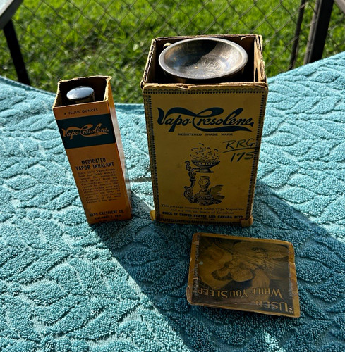 Vapo cresolene medicated vapor - vapo-cresolene,